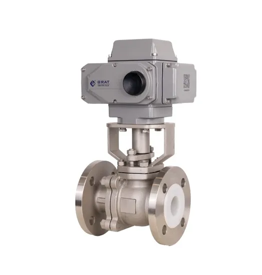 5 Inch ANSI Flange Type 4-20mA Analog Control Electric Actuator Water Flow Control Ball Valve for Wastewater/Slurry Systems